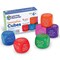 6 Pieces Ages 6+ Foam Cubes for Social-Emotional Learning School Counselor Supplies Speech Therapy Toys Ice Breaker Cubes